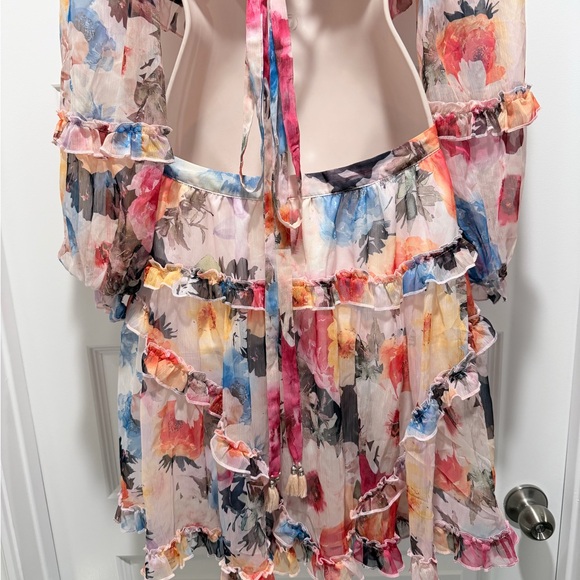 Floral Ruffle Dress - Picture 3 of 8